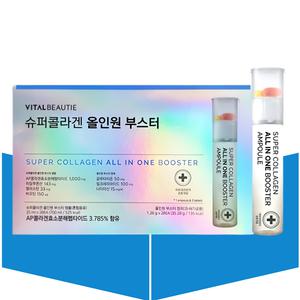 아모레퍼시픽 콜라겐 펩타이드 바이탈뷰티 슈퍼콜라겐 올인원 부스터 28앰플X1개