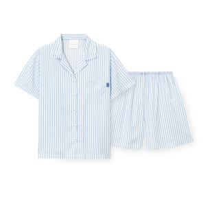 오르시떼 여성 D107 씨엘블루 반소매 상하