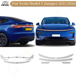 테슬라 호환 모델 Y 주니퍼 2025 TPU 페인트 보호 필름 PPF 자동차 헤드라이트 테일 B필러 스크래치 방지