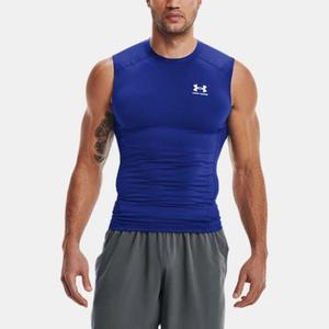 언더아머 HeatGear 컴프레션핏 슬리브리스 1361522-400