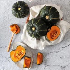 브러쉬 세척 제주 미니 밤호박 보우짱 2kg 3-8과