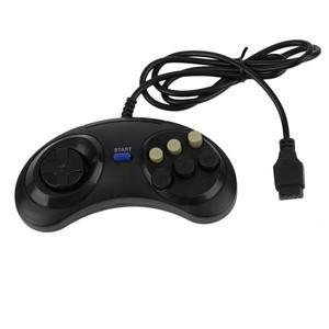 게임 컨트롤러 SEGA Genesis Megadrive 16 비트 핸들 MD 액세서리 용 6 버튼 패드