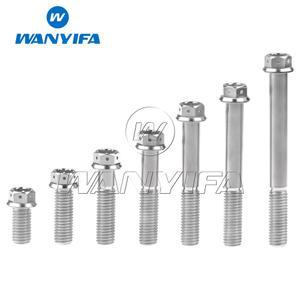 머리 15 나사 볼트 티타늄 35 M6 25 60MM M8X10 재장착 오토바이 55 20 30 플랜지 육각 IFA 40 WA 50 45