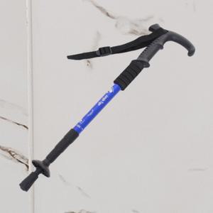 푸토 접이식 폴딩 등산용 지팡이 등산스틱 알미늄 합금 4단 최대 110CM 손잡이형