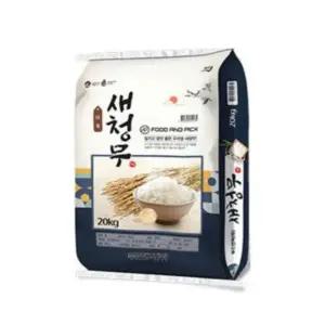 푸드앤픽 새청무쌀 20kg 단일품종 최신도정/2024년산 햅쌀
