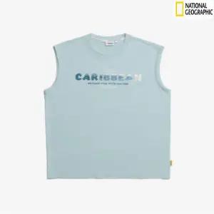 [매장] 내셔널지오그래픽 NATIONALGEOGRAPHIC 남성 드라이실 컨셉 그래픽 민소매(세미오버핏) N232MTS450 1