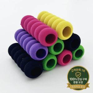 50Pcs 스폰지 펜 그리퍼 학습 쓰기 도구 연필 파악 보조 훈련 그립 자세 교정 어린이를위한