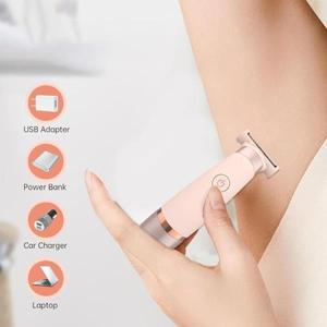 다기능 무통 전기 면도기 무선 USB 충전식 헤어 트리머 바디 제모