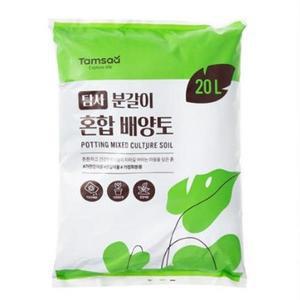 탐사 분갈이 혼합 배양토 1개 20L