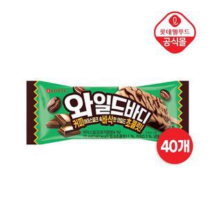 [롯데] 와일드바디 70ml 아이스 바 40개 세트