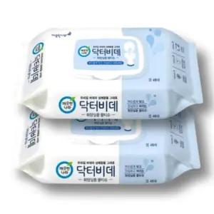 [셀러허브]깨끗한나라 닥터비데 화장실용 물티슈 캡 46매 x 20팩 (S11011797)