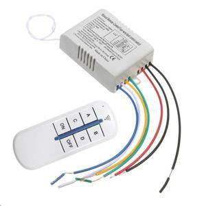 AC 220V 30M 4가지 방법 디지털 RF 램프 리모컨 스위치 ON/OFF 침실 조명 타입 무선 키트