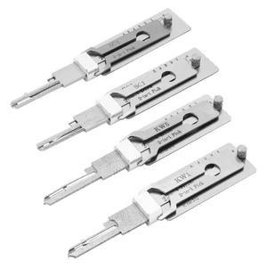 자물쇠 제조공 도구 Lishi 2 in 1 키 자동차 디코더 홈 도어 민간 락 장치 Lockpick 키트 SS001Pro SC1 SC4