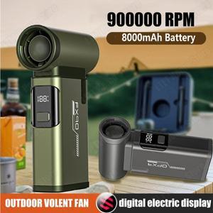강력한 990000 RPM 터보 팬 공기 송풍기 휴대용 무선 먼지 청소기 TypeC 충전 브러시리스 제트 야외 홈 클