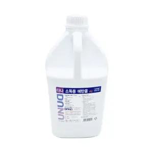 조은팜 다나 소독용 에탄올 83% 소독용 알콜 대용량 리필용 4L 1통