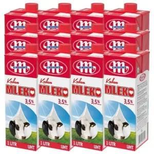 믈레코비타 멸균우유 폴란드 수입 흰 우유 아이러브밀크 (1000ml)1L 12개