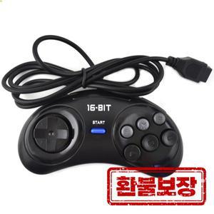 SEGA Genesis 용 게임 컨트롤러 16 비트 핸들 MD 액세서리 버튼 패드
