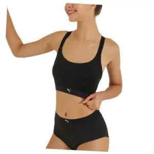 푸마 PUMA BODYWEAR 액티브 스포츠 런닝 브라팬티 BK PMFYIEO51-M 467991