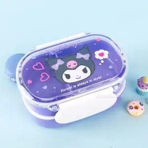 산리오 변신 밀폐 2단 도시락