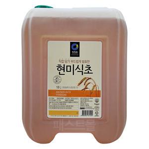 청정원 현미식초 18L