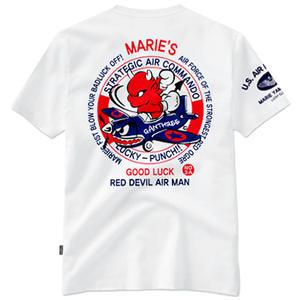 간쓰리 M~3XL 바머 반팔티 화이트