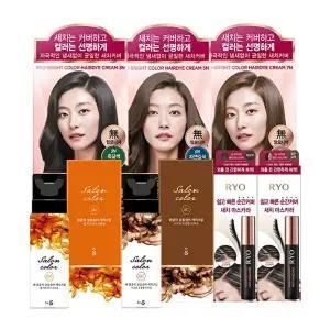 [아모레퍼시픽]려 영양새치염색 염색약/헤어 마스카라 모음
