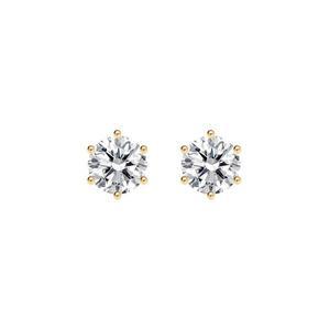 갤러리아 [골드팡] 14k 더블엑셀런트 큐빅 귀걸이-5mm
