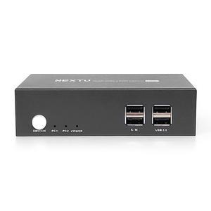 4K HDMI 2포트 듀얼 KVM스위치 NEXT 7702KVM-4KDUAL