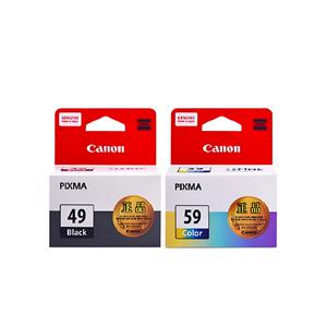 캐논 PG-49 CL-59 검정+컬러 세트 E4290 E409 E489
