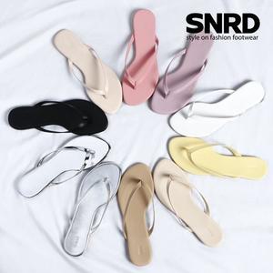 [SNRD]여성 여름 플립플랍 쪼리 쿠션베이직쪼리
