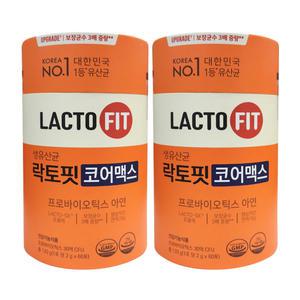 종근당건강 생유산균 락토핏 코어맥스 2g x 60포 2통 -DL-
