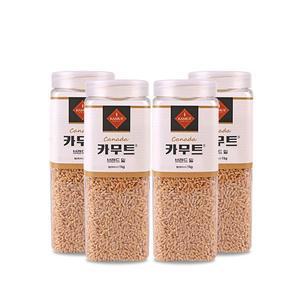 [이쌀이다]고대곡물 정품 카무트 쌀 1kgX4개 (용기)