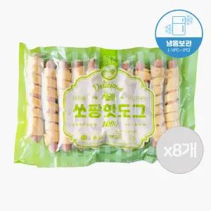 도나우 쿠즈락 쏘팡핫도그 1kg x 8팩 1박스 회오리핫도그