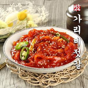 [속초명가젓갈] 부드럽고 쫄깃한 식감의 맛있는 가리비젓갈 300g 600g
