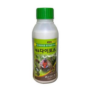 대유다이포스500ml 잔디 배 사과 포도 고추 복숭아 토마토 콩 벼 (출처 본문참조-진딧물 응애 갈색날개매미충 미국선녀벌레 꽃매미 약)