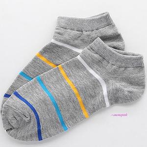 여자발목양말 매일중학생 고등학생줄무늬 여름5개세트 면양말 봄 여성 단목 여학생 스트라이프hij