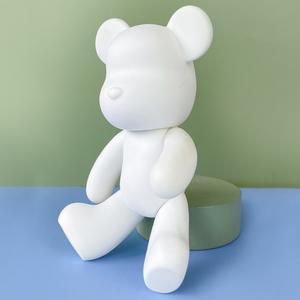 아트 토이 베어 브릭 피규어 곰돌이 꾸미기 색칠하기 인형 미술 놀이 페인팅 클래스 (기본형)