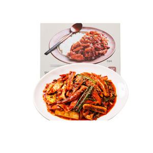 오징어야채볶음(덮밥용) 320g 3/5개 오징어두루치기 볶음 맛집 간편식 덮밥