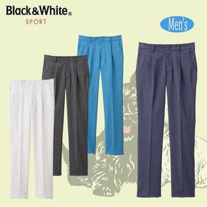 [블랙앤화이트] 골프웨어 WoolFeel 기능성 골프바지 팬츠 남성용 BGF5102EE