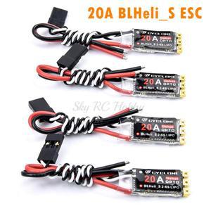 사이클론 20A BLHeliS ESC DSHOT 20A ESC BLHeli S 속도 컨트롤러 FPV 레이닝 드론 쿼드콥터 210 프레임 RC