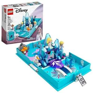 LEGO 디즈니 겨울왕국 2 엘사와 녹크 스토리북 어드벤처 빌딩 장난감 43189 영화에서 영감을 받은 만 이상