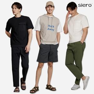 시에로 남성 썸머 트레블 셋업 상의/하의/카고숏팬츠 택1