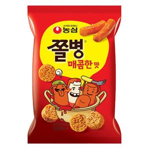 농심 쫄병스낵 매콤한맛 82g  30개입 박스