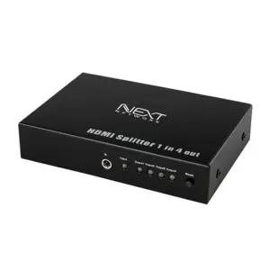 1:4 HDMI 모니터 분배기 NEXT-0104SP4K [H@lu]
