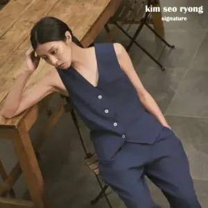 김서룡 시그니처 24FW 컬렉션 테일러드 베스트 [런칭 가격 69,900원]