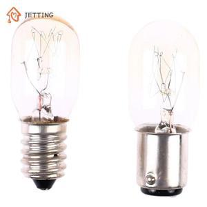 1pcs BA15D/E14 15W 220V 재봉틀 전구 백열 램프 옥수수 LED 냉장고 Led 액세서리