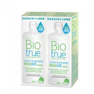 리뉴 바이오트루 500ml x 2개 렌즈세척액