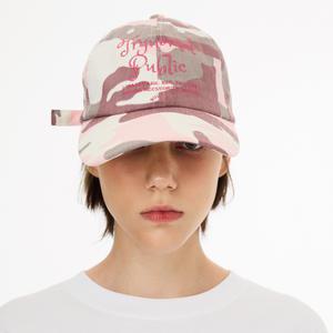 CAMOUFLAGE BALL CAP - PINK