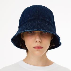 WASHING BASIC LOGO BUCKET HAT - BLUE