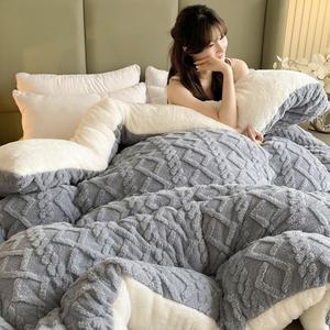 겨울 기모 이불 퀸킹 차렵 침구 요 두꺼운 보온 꿀잠 두툼 이불 NBB-020